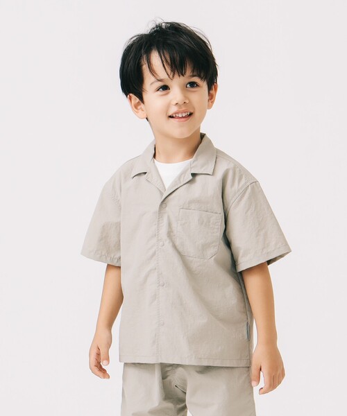 【別注】Gramicci / ナイロン シャツ 2025SS（100～140cm）（シャツ/ブラウス）｜Gramicci（グラミチ）