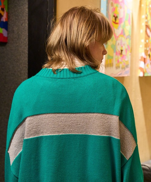 ニット セーター canaco_xyumasuda ZEBRA PULLOVER KNIT レディース メンズ canaco_xyumasuda ZEBRA PULLOVER KNIT（ニット/セーター
