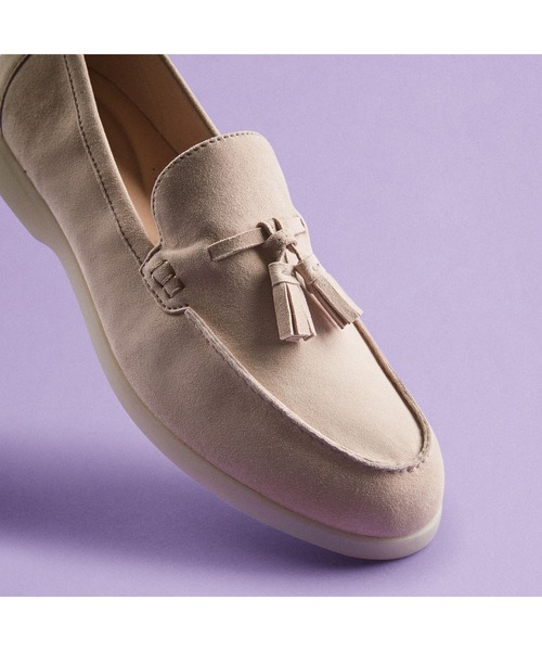 Clarks(クラークス)の「Narini Edge / ナリニエッジ(サンドスエード)(ローファー・レディース・サンドベージュ・UK5/UK6/UK4/UK3/UK3.5/UK4.5/UK5.5)」の11枚目の写真