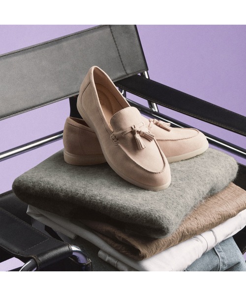 Clarks(クラークス)の「Narini Edge / ナリニエッジ(サンドスエード)(ローファー・レディース・サンドベージュ・UK5/UK6/UK4/UK3/UK3.5/UK4.5/UK5.5)」の12枚目の写真
