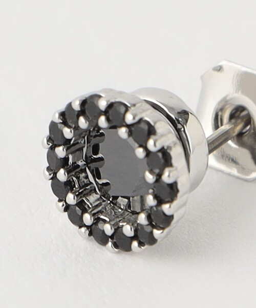 BEAUTY&YOUTH UNITED ARROWS（ビューティーアンドユースユナイテッドアローズ）の「ガラス フラワーモチーフ ピアス（ピアス（両耳用）・レディース・ブラック/その他1/パープル・FREE）」の12枚目の写真