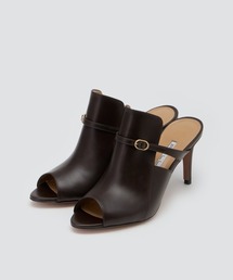セール】NEBI スウェード ブーティー 6.5cm BLACK（ブーツ