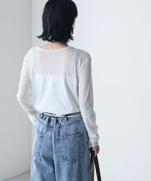 【希少】 モンクレール ドッキングニット ストライプシャツ 異素材切替 マグニア 希少】 モンクレール ドッキングニット ストライプシャツ 異素材切替