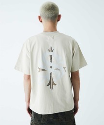 ティーシャツ|2-Tone Rhinestone Cross Tee|SUPPLIER