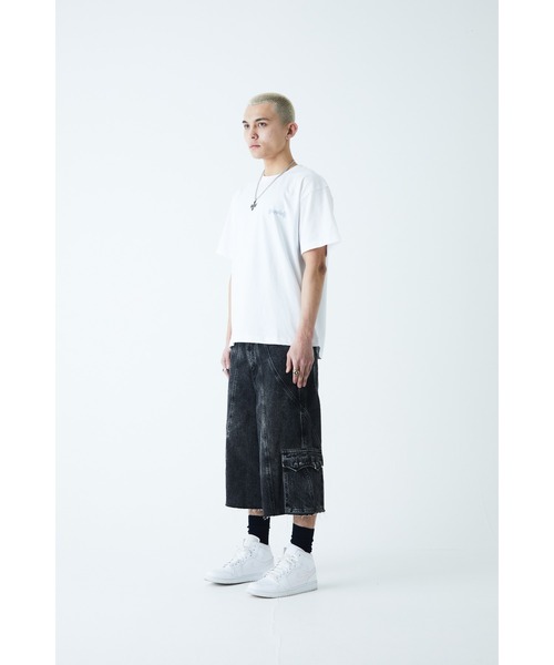 SUPPLIER(サプライヤー)の「ティーシャツ|2-Tone Rhinestone Cross Tee|SUPPLIER(Tシャツ/カットソー・メンズ・ホワイト/ブラック/ベージュ・XXL/S/M/L/XL)」の22枚目の写真