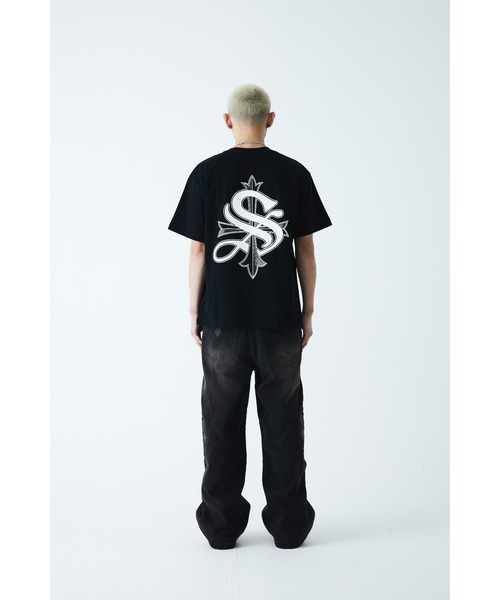 SUPPLIER(サプライヤー)の「ティーシャツ|2-Tone Rhinestone Cross Tee|SUPPLIER(Tシャツ/カットソー・メンズ・ホワイト/ブラック/ベージュ・XXL/S/M/L/XL)」の7枚目の写真