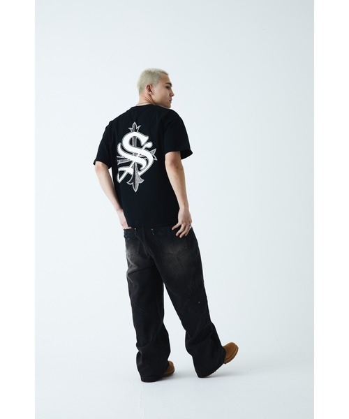 SUPPLIER(サプライヤー)の「ティーシャツ|2-Tone Rhinestone Cross Tee|SUPPLIER(Tシャツ/カットソー・メンズ・ホワイト/ブラック/ベージュ・XXL/S/M/L/XL)」の11枚目の写真