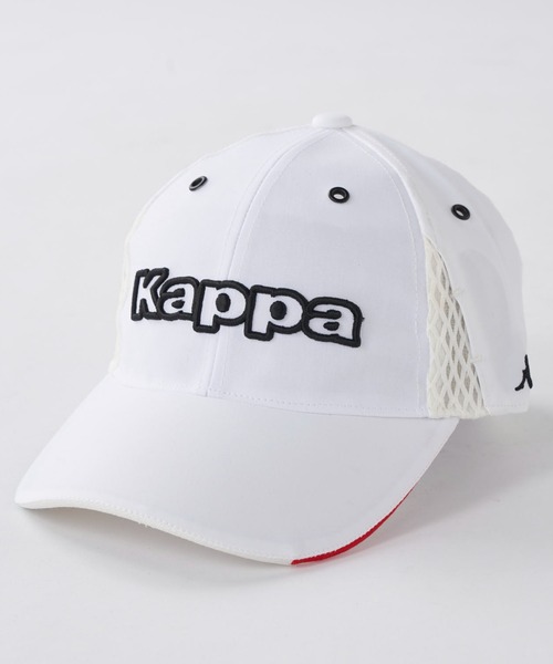Kappa（カッパ）の「ロゴ刺繍キャップ（キャップ・メンズ・グリーン/レッド/ホワイト/ブラック・FREE）」の5枚目の写真