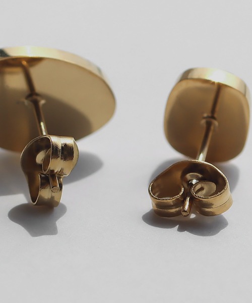 abaskdesign(アバスクデザイン)の「金属アレルギー対応 アシメデザイン天然石ピアス(ピアス(両耳用)・レディース・ゴールド・FREE)」の15枚目の写真