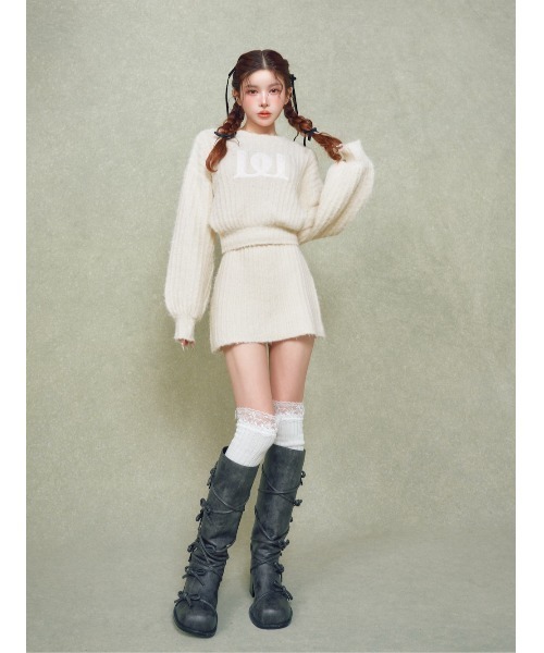 Darich(ダーリッチ)の「レースアップリボンブーツ(ブーツ・レディース・ブラック/ブラウン・M/XS/S/L/XL)」の15枚目の写真