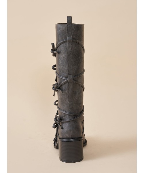 レースアップリボンブーツ（ブーツ）｜Darich（ダーリッチ）の