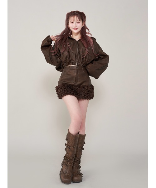 コンビニ支払い❌Darich ダーリッチ　レースアップリボンブーツ 本物の コンビニ支払い❌Darich ダーリッチレースアップリボン