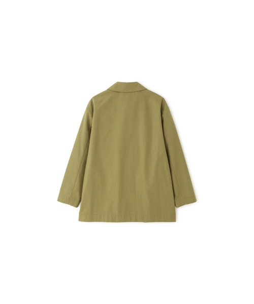 美品 MHL. ジップアップ ブルゾン ネイビー マーガレットハウエル