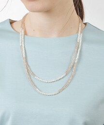 AMACA（アマカ）の「ガラスロングネックレス（ネックレス）」