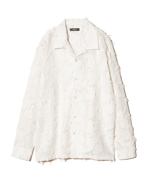 glamb（グラム）の「Fuzzy Scarf Shirt / ファジースカーフシャツ（シャツ/ブラウス・メンズ・ブラック/ホワイト/グリーン・S/M/L）」の22枚目の写真