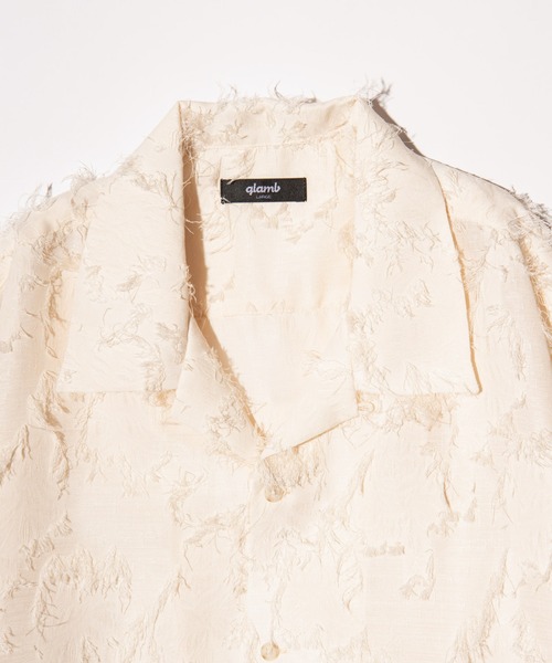 glamb（グラム）の「Fuzzy Scarf Shirt / ファジースカーフシャツ（シャツ/ブラウス・メンズ・ブラック/ホワイト/グリーン・S/M/L）」の17枚目の写真