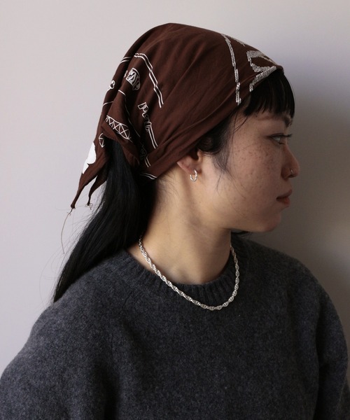 whoseA(フーシー)の「【silver925】TextureHoopPierce/テクスチャーフープピアス(ピアス(両耳用)・レディース・シルバー・FREE)」の7枚目の写真