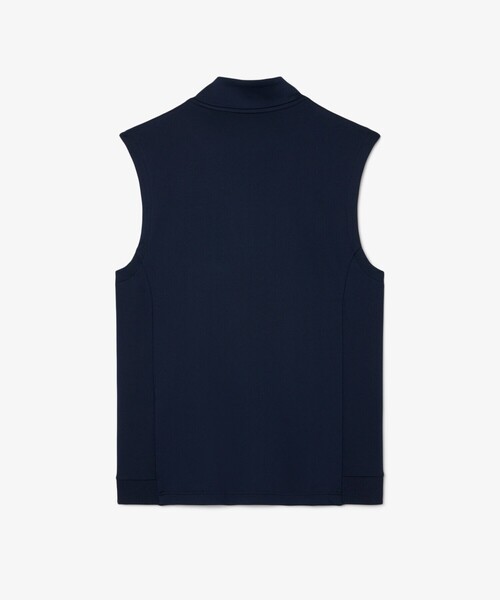 LACOSTE（ラコステ）の「ウルトラドライハーフジップゴルフベスト（ベスト・メンズ・ネイビー・3/5/4）」の5枚目の写真