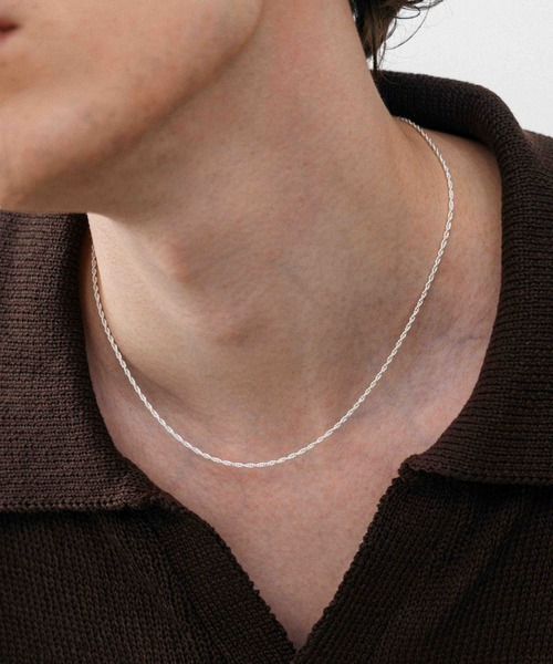 LURAKU(ルラク)の「【LURAKU】Silver925 Short Necklace / シルバー925ショートネックレス|Made in Japan(ネックレス・メンズ・シルバー/ゴールド/シルバー系その他/シルバー系その他2/シルバー系その他3・FREE)」の1枚目の写真