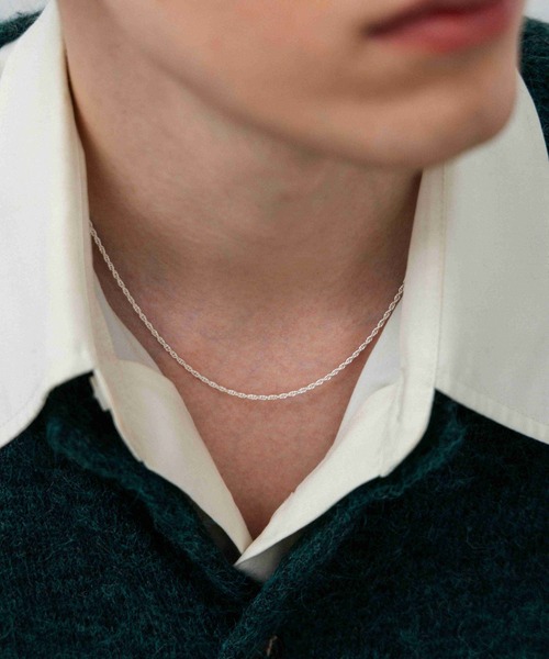 LURAKU(ルラク)の「【LURAKU】Silver925 Short Necklace / シルバー925ショートネックレス|Made in Japan(ネックレス・メンズ・シルバー/ゴールド/シルバー系その他/シルバー系その他2/シルバー系その他3・FREE)」の19枚目の写真