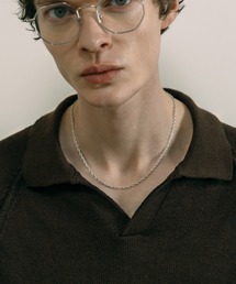 LURAKU（ルラク）の「【LURAKU】Silver925 Short Necklace / シルバー925ショートネックレス｜Made in Japan（ネックレス）」