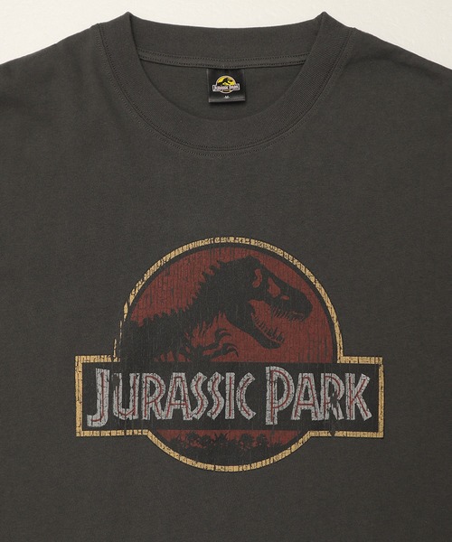 ALWAYS GOOD TIME（オルウェイズグッドタイム）の「【JURASSIC PARK/ジュラシックパーク】ピグメント風/プリント 半袖Tシャツ（Tシャツ/カットソー・レディース・ブラック系1/ブラック系2/ホワイト系1/ホワイト系2・L/M/LL）」の10枚目の写真
