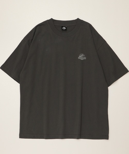 ALWAYS GOOD TIME（オルウェイズグッドタイム）の「【JURASSIC PARK/ジュラシックパーク】ピグメント風/プリント 半袖Tシャツ（Tシャツ/カットソー・レディース・ブラック系1/ブラック系2/ホワイト系1/ホワイト系2・L/M/LL）」の8枚目の写真