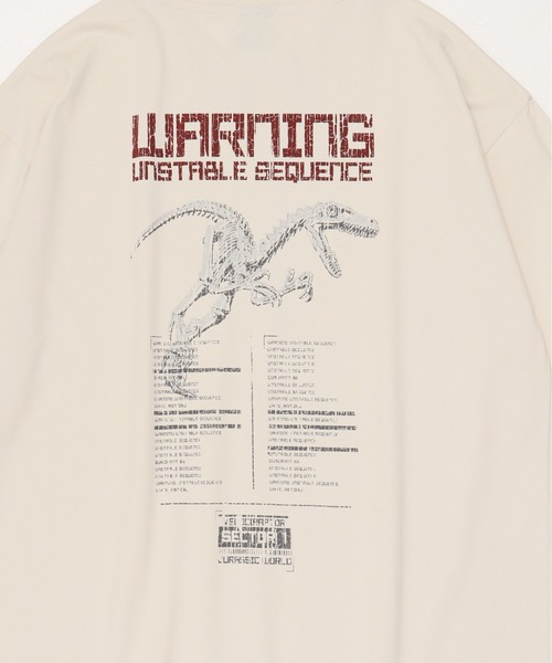 ALWAYS GOOD TIME（オルウェイズグッドタイム）の「【JURASSIC PARK/ジュラシックパーク】ピグメント風/プリント 半袖Tシャツ（Tシャツ/カットソー・レディース・ブラック系1/ブラック系2/ホワイト系1/ホワイト系2・L/M/LL）」の18枚目の写真