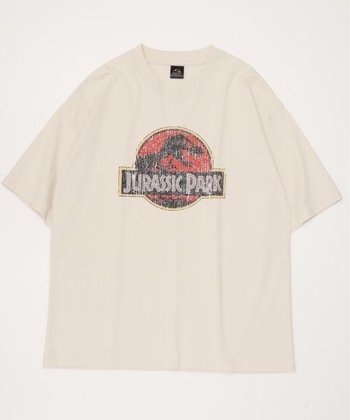 ALWAYS GOOD TIME（オルウェイズグッドタイム）の「【JURASSIC PARK/ジュラシックパーク】ピグメント風/プリント 半袖Tシャツ（Tシャツ/カットソー・レディース・ブラック系1/ブラック系2/ホワイト系1/ホワイト系2・L/M/LL）」の15枚目の写真