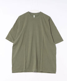 【RS】【LOS ANGELES APPAREL】6.5oz Garment Dye CrewNeck T-SHIRT