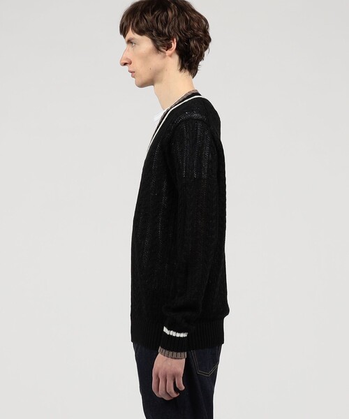 セール】プレミアムリネン チルデンプルオーバーニット（ニット