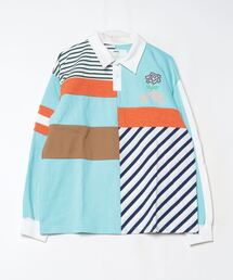 amok | amok /アモク/PATCHWORK POLO SHIRT(ポロシャツ)