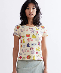 tシャツ 「P.A.M/パム」STACK SS TEE - COCO STAR 1564/MW レディース P.A.M/パム】STACK SS TEE - COCO STAR 1564/MW（Tシャツ