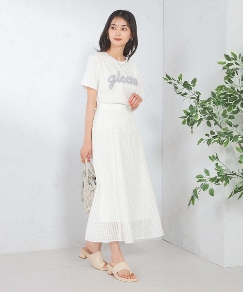 SeeByChloé ホワイト フレアスカート フレアウールスカート/ホワイト【残り3点】 | ALL ITEM | OBLI