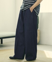Firsthand（ファーストハンド）の「Firsthand/ファーストハンド ワイドシルエット ストレートデニム（デニムパンツ）」