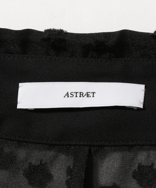 ASTRAET＞ドット ジャガード ショートスリーブシャツ（シャツ