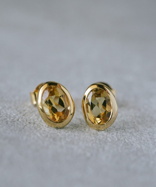 Ops.（オプス）の「ピアス 金属アレルギー対応 シルバー925 ゴールド 天然石【Luzine-pe ルジーヌ】（ピアス（両耳用）・レディース・ゴールド系その他3/ゴールド系その他2/ゴールド系その他/イエローゴールド・ONE SIZE）」の13枚目の写真