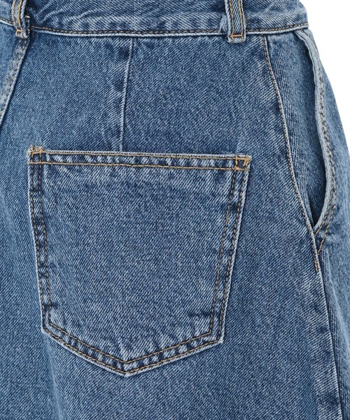 Narcissus（ナルシス）の「デニムフレアミニスカート（スカート・レディース・ブルー・FREE）」の10枚目の写真