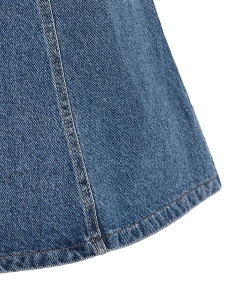 Narcissus（ナルシス）の「デニムフレアミニスカート（スカート・レディース・ブルー・FREE）」の11枚目の写真