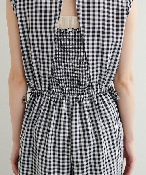 natural couture（ナチュラルクチュール）の「【WEB限定】バックシャーリングロンパース（その他パンツ・レディース・グレイッシュベージュ/チャコールグレー/その他1・FREE）」の14枚目の写真