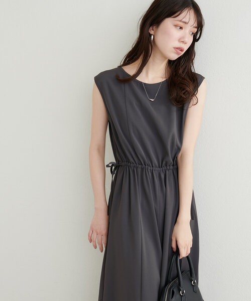 natural couture（ナチュラルクチュール）の「【WEB限定】バックシャーリングロンパース（その他パンツ・レディース・グレイッシュベージュ/チャコールグレー/その他1・FREE）」の22枚目の写真