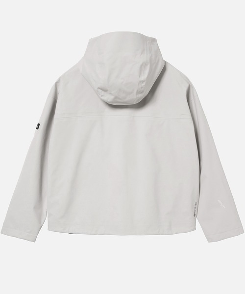 AIGLE(エーグル)の「GORE-TEX ゴアテックス 防風 撥水 防水 透湿 3レイヤー ショートフーデッドジャケット(マウンテンパーカー・レディース・オフホワイト/ブラック・40/38/36)」の8枚目の写真