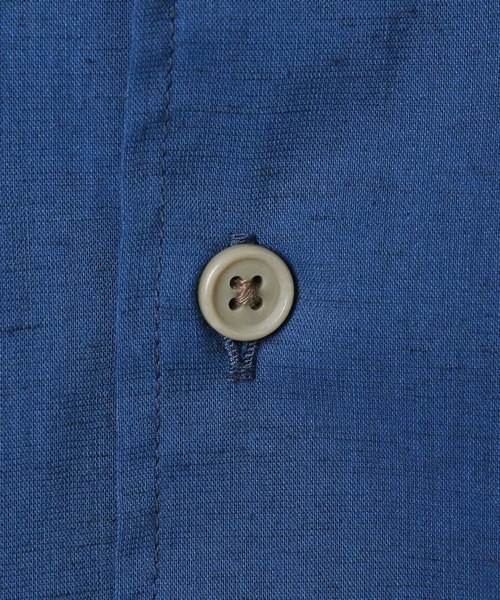 GLOBAL WORK（グローバルワーク）の「イージーケアサラサラリネンシャツ/252024（シャツ/ブラウス・メンズ・ミント/その他/ブルー/ライトベージュ/スカイブルー・SMALL/LARGE/X-LARGE/MEDIUM）」の11枚目の写真