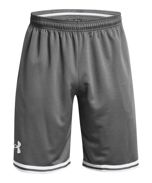 UNDER ARMOUR(アンダーアーマー)の「UAペリメーター ショーツ(バスケットボール/メンズ)(その他パンツ・メンズ・グレー×ホワイト・L/XL/M/3XL/S/2XL)」の4枚目の写真