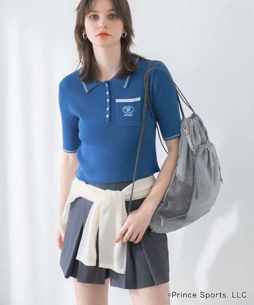 SENSE OF PLACE by URBAN RESEARCH（センスオブプレイスバイアーバンリサーチ）の「『別注』prince　2WAYナップサック（ショルダーバッグ・レディース・ブラック/グレー/アイボリー・ONE）」の10枚目の写真