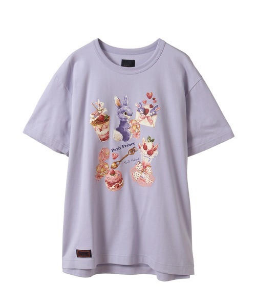 プティプリンス＆マカロンタワープリントTシャツ（Tシャツ