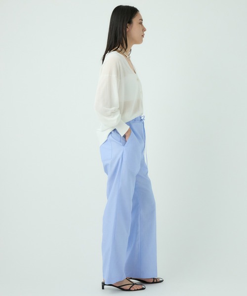 Chaos（カオス）の「Chaos(カオス)/キルシェニットカーディガン（カーディガン/ボレロ・レディース・ホワイト/ピンク/ブラック・FREE）」の17枚目の写真