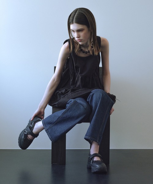 ROCKFISH WEATHERWEAR（ロックフィッシュウェザーウェア）の「BRYN VELCRO SNEAKRES(MESH)（スニーカー・レディース・ブラック/シルバー/ホワイト/シルバー系・23.0cm/23.5cm/24.0cm/24.5cm/25.0cm）」の5枚目の写真