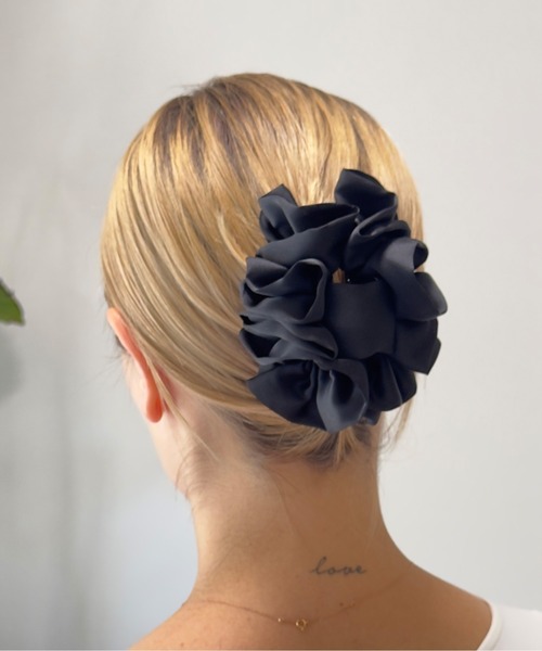 CELINE ヘアクリップ バレッタ セール】AsUsencE/アズユーセンススクエアリボン調バレッタ