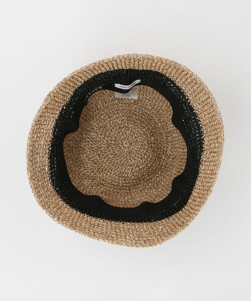 RACAL（ラカル）の「＜Racal＞ ペーパー チューリップ ハット（ハット・メンズ・ブラック/ナチュラル・FREE）」の8枚目の写真